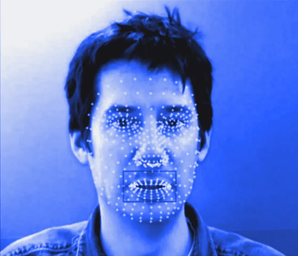 One-shot lip-based biometric authentication